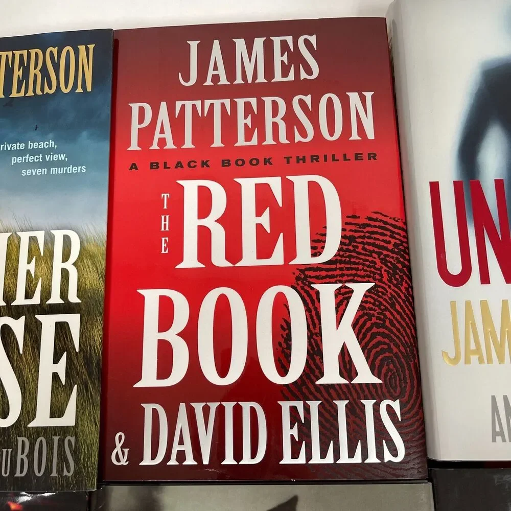 James Patterson Unsolved The Red Book‎ First Edition Hardcover Books Lot of 6
